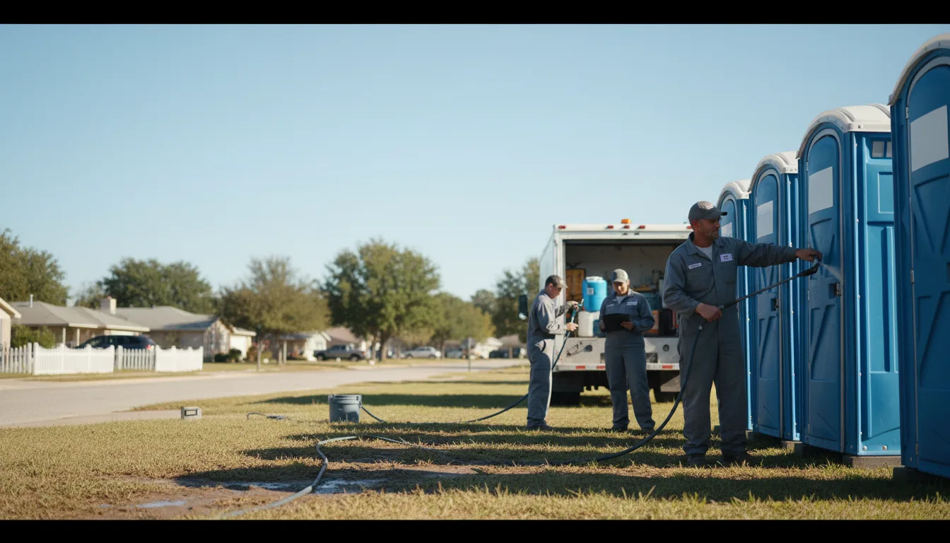 Long-Term Portable Toilet Rental in Perry, KS near me